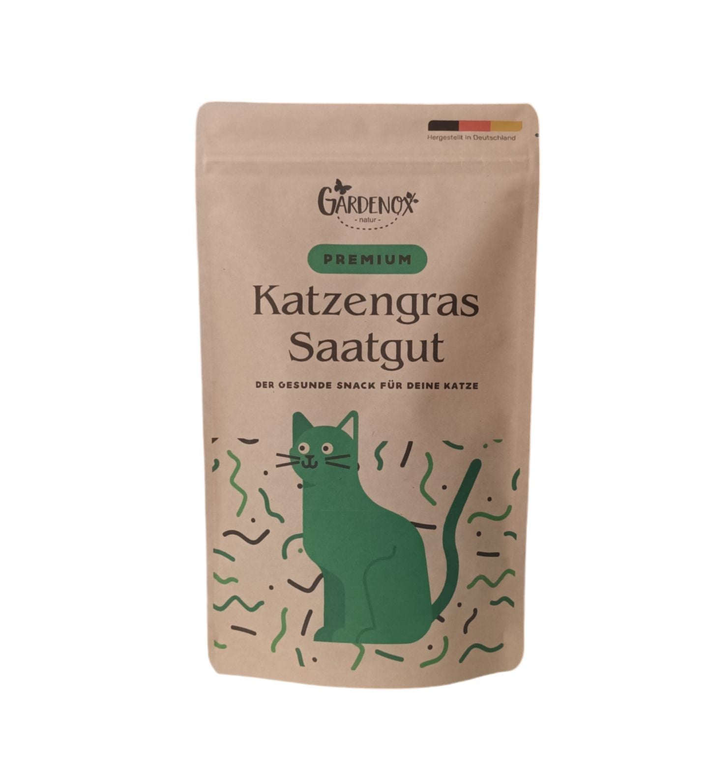 Katzengras Samen - 200 Gramm für 80 Töpfe frisches Katzengras