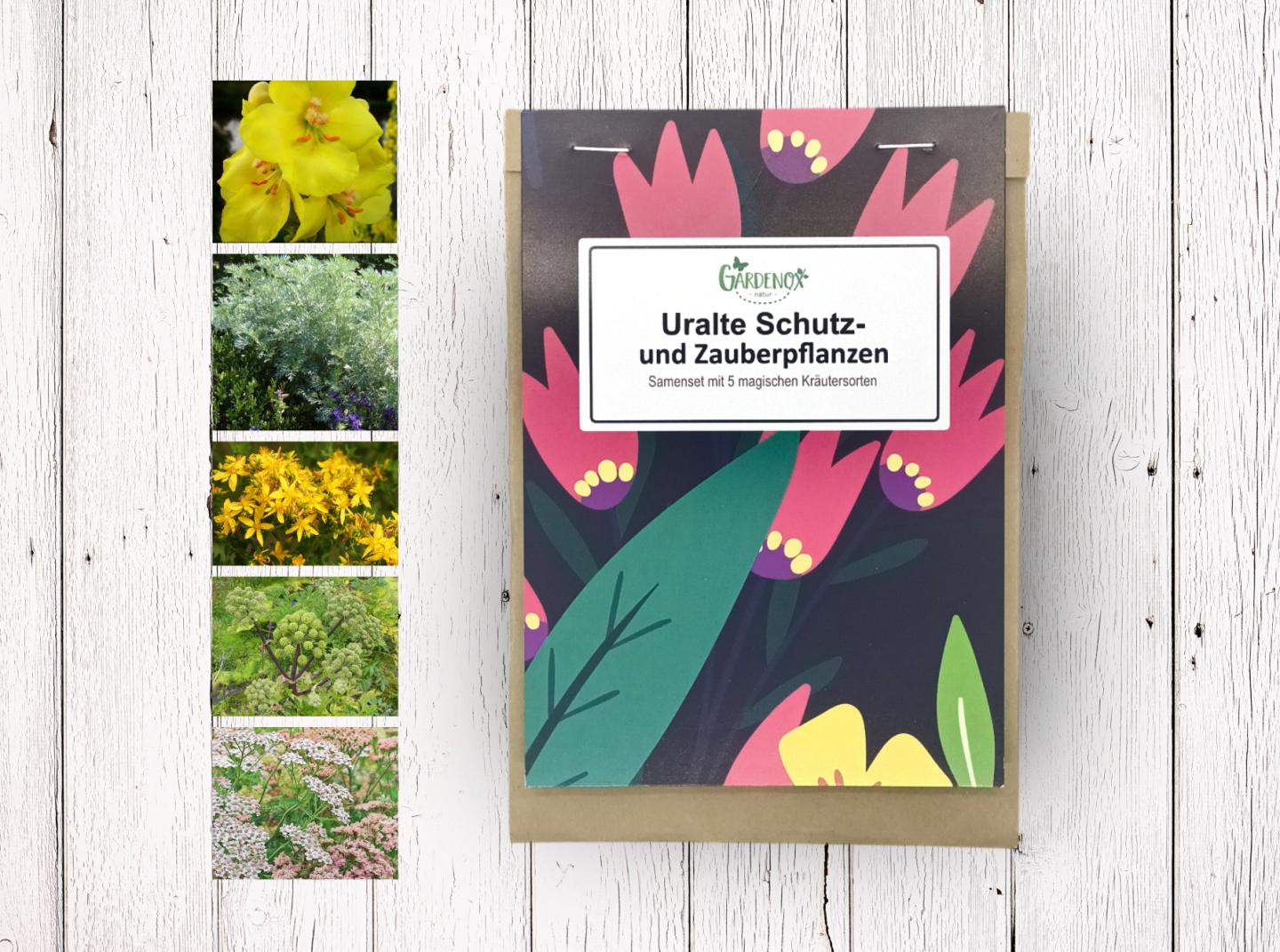 Uralte Schutz- und Zauberpflanzen Kräutersamen Set